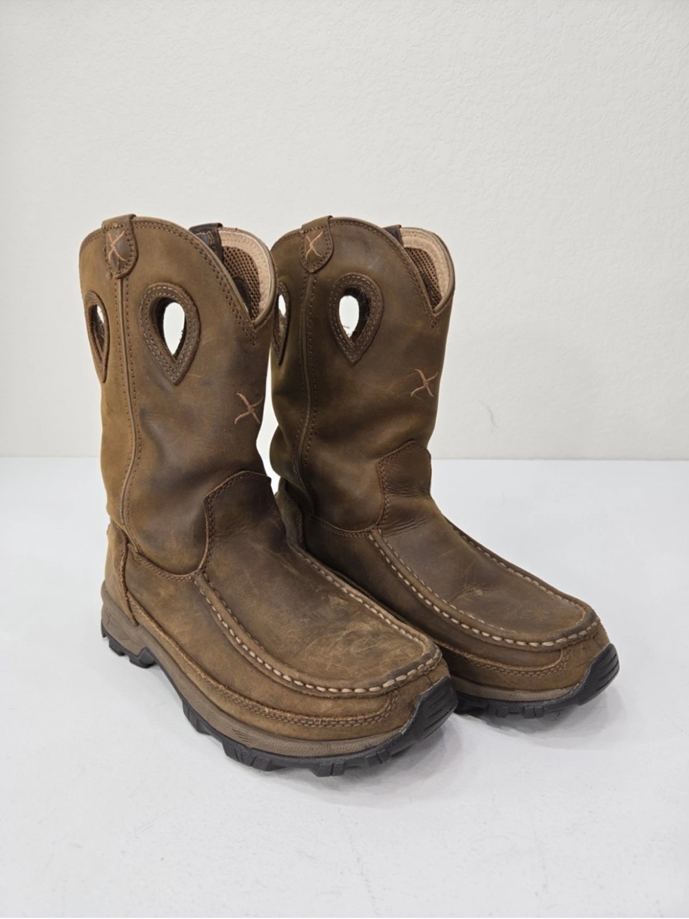 Twisted X Womens Western Work Boot Moc Toe WHKB001 Size 8M - Picture 2 of 11